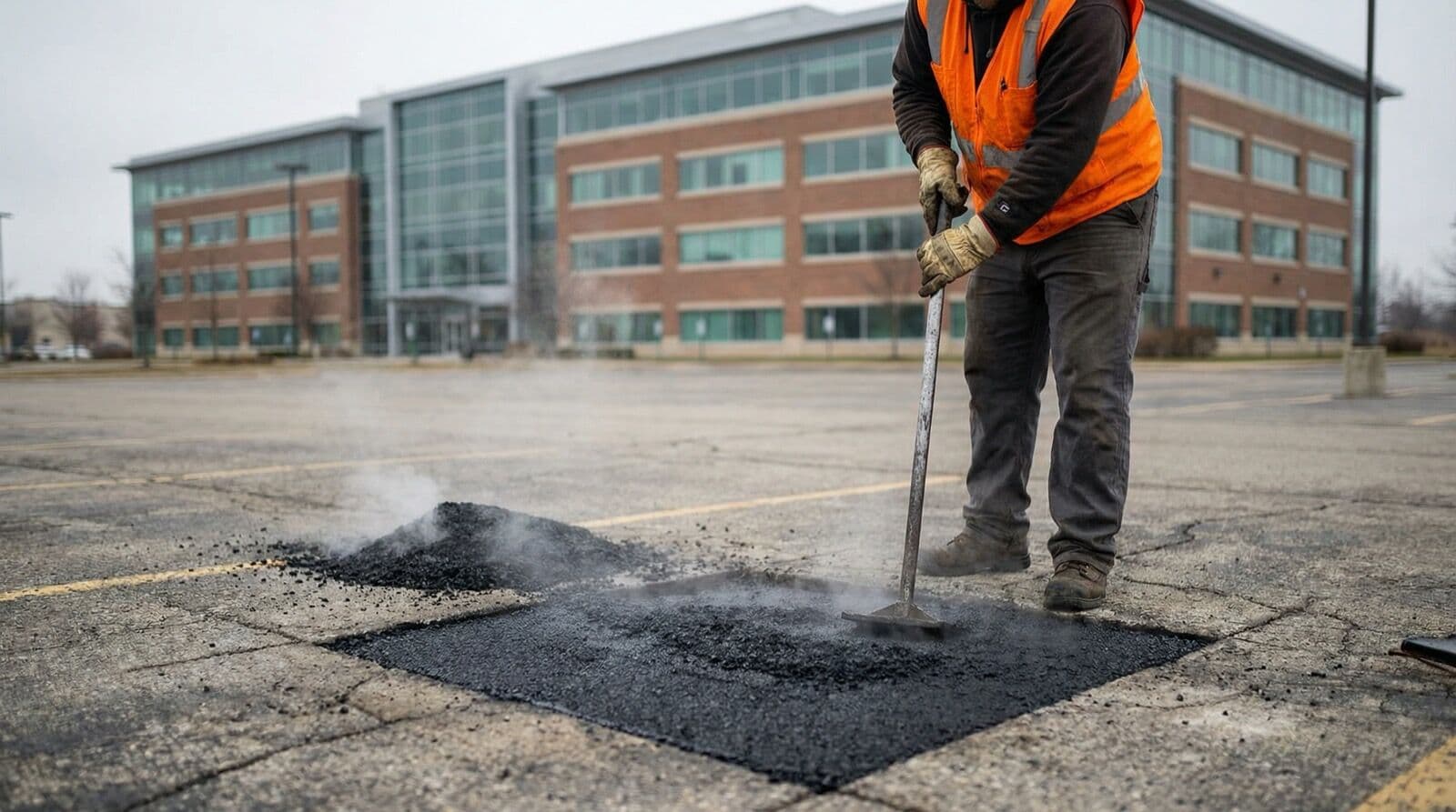 Pothole repair and asphalt patching service in NJ